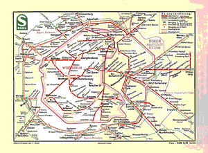 S-Bahnnetz 1966